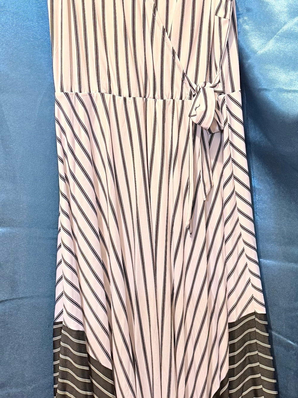 Fun faux wrap dress